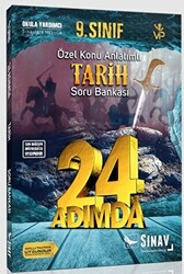 Sınav Yayınları 24 Adımda 9. Sınıf Özel Konu Anlatımlı Tarih Soru Bankası - 1