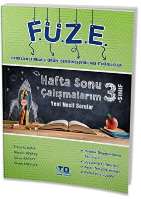 Tandem Yayınları 3. Sınıf FÜZE Hafta Sonu Çalışmalarım Yeni Nesil Sorular - 1