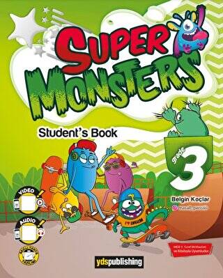 3. Sınıf İngilizce Super Monsters Student`s Book - 1