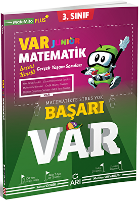 Arı Yayıncılık 3. Sınıf Matematik Junior VAR Soru Bankası - 1