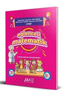 Analiz Yayınları 3. Sınıf Prof. Mati ile Eğlenceli Matematik Konu Anlatımlı 6 Fasikül - 1