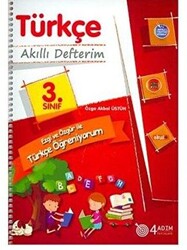 4 Adım Yayınları 3. Sınıf Türkçe Akıllı Defterim - 1