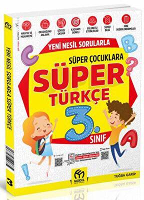 Model Eğitim Yayıncılık 3. Sınıf Yeni Nesil Sorularla Süper Türkçe - 1