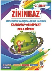 Altın Nokta Basım Yayın 3. Sınıf Zihinbaz Matematik Yarışmalarına Hazırlık Kanguru - Olimpiyat Zeka Kitabı - 1