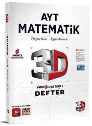 3D Yayınları AYT Matematik Video Destekli Defter - 1