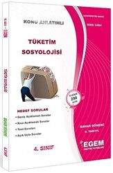 Egem Eğitim Yayınları 4. Sınıf 8. Yarıyıl Konu Anlatımlı Tüketim Sosyolojisi - Kod 4464 - Egem Eğitim Yayınları