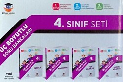 Zeka Küpü Yayınları 4. Sınıf Tüm Dersler Üç Boyutlu Soru Bankası Seti - 1