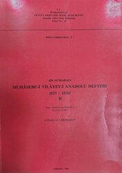 438 Numaralı Muhasebe-i Vilayeti Anadolu Defteri 937-1530 - 2 - 1