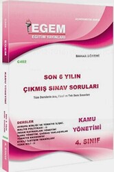 Egem Eğitim Yayınları 4. Sınıf Kamu Çıkmış Sınav Soruları 2012-2018 - 1