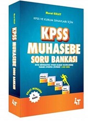 4T Yayınları KPSS Muhasebe Soru Bankası - 1