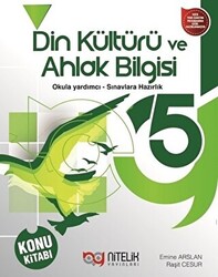 Nitelik Yayınları - Bayilik 5. Sınıf Din Kültürü ve Ahlak Bilgisi Konu Kitabı - 1