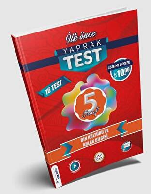 İlk Önce Yayıncılık 5. Sınıf Din Kültürü ve Ahlak Bilgisi Yaprak Test - 1