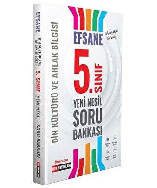 DDY Yayınları 5. Sınıf Din Kültürü ve Ahlak Bilgisi Efsane Yeni Nesil Soru Bankası 2022 - - 1
