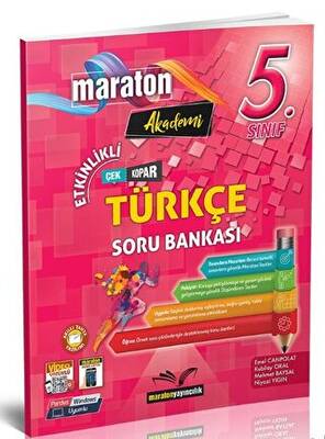 Maraton Yayıncılık 5. Sınıf Etkinlikli Türkçe Soru Bankası - 1