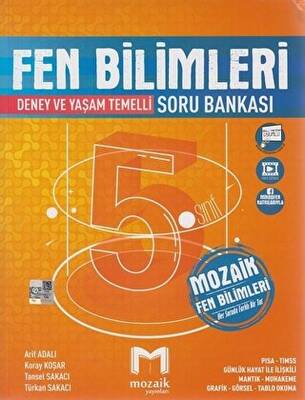 Mozaik Yayınları 5. Sınıf Fen Bilimleri Soru Bankası - 1