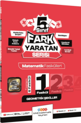 5. Sınıf Geometrik Şekiller Fark Yaratan Fasikül 1 - Etkili Matematik Yayınları