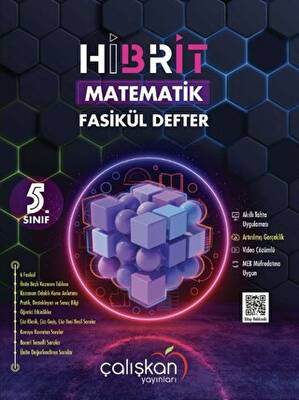 Çalışkan Yayınları 5. Sınıf Hibrit Matematik Fasikül Defter - 1
