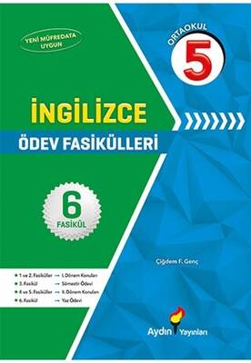 Aydın Yayınları 5. Sınıf İngilizce Ödev Fasikülleri - 1