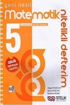 Nitelik Yayınları - Bayilik 5. Sınıf Matematik Nitelikli Defterim - 1