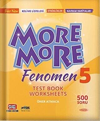 Kurmay Yayınları 5. Sınıf More and More English Fenomen Test Book Worksheets - 1