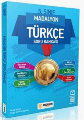 Madalyon Yayınları 5. Sınıf Türkçe Madalyon Soru Bankası - 1