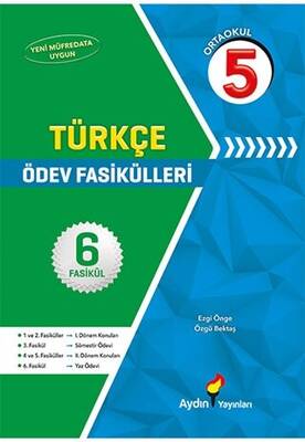 Aydın Yayınları 5. Sınıf Türkçe Ödev Fasikülleri - 1