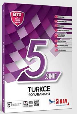Sınav Yayınları 5. Sınıf Türkçe Soru Bankası - 1