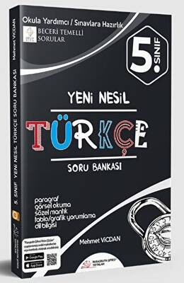 Paragrafın Şifresi Yayınları 5. Sınıf Türkçe Yeni Nesil Soru Bankası - 1
