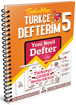 Arı Yayıncılık 5. Sınıf Türkçemino Türkçe Defterim - 1