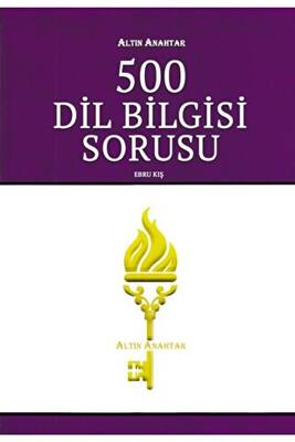 Altın Anahtar Yayınları 500 Dil Bilgisi Sorusu - 1