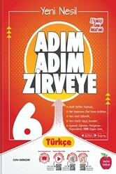 Newton Yayınları 6. Sınıf Adım Adım Zirveye Türkçe Soru Bankası - 1