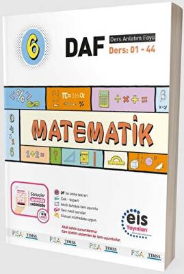 Eis Yayınları 6. Sınıf - DAF - Matematik - 1