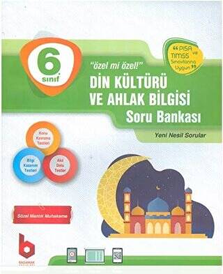 Basamak Yayınları 6. Sınıf Din Kültürü ve Ahlak Bilgisi Soru Bankası - 1