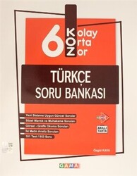 Gama Yayınları 6. Sınıf Koz Türkçe Soru Bankası - 1