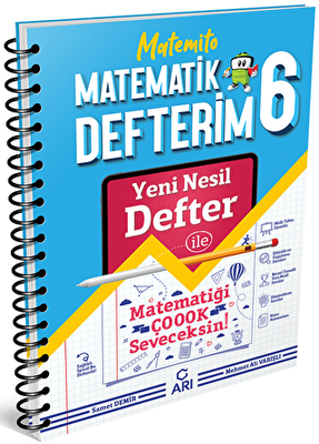 Arı Yayıncılık 6. Sınıf Matemito Matematik Defterim - 1