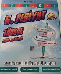 Netbil Yayıncılık 6. Sınıf Periyot Türkçe Soru Bankası - 1