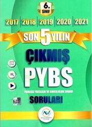 AV Yayınları 6. Sınıf PYBS Son 5 Yıl Çıkmış Sorular - 1