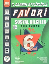 AV Yayınları 6. Sınıf Sosyal Bilgiler Favori Serisi Kazanım Etkinlikli Soru Bankası - 1