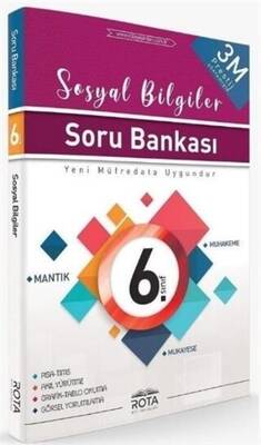 RTY Rota Yayınları - Ara Sınıf 6. Sınıf Sosyal Bilgiler Soru Bankası - 1