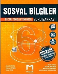 Mozaik Yayınları 6. Sınıf Sosyal Bilgiler Soru Bankası - 1