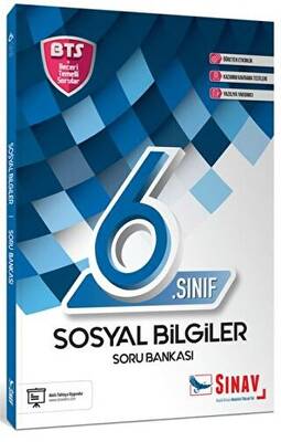 Sınav Yayınları 6. Sınıf Sosyal Bilgiler Soru Bankası - 1