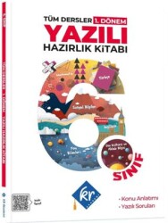 6. Sınıf Tüm Dersler 1. Dönem Yazılı Hazırlık Kitabı - KR Akademi Yayınları