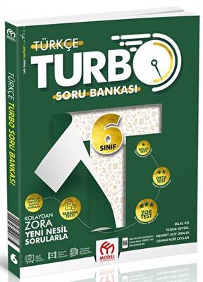 Model Eğitim Yayıncılık 6. Sınıf Turbo Türkçe Soru Bankası - 1