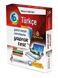 Çanta Yayınları 6. Sınıf Türkçe 8 Öğrencilik Kutu Yaprak Test - 1