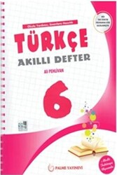 Palme Yayıncılık 6. Sınıf Türkçe Akıllı Defter - 1