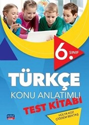 6. Sınıf Türkçe Konu Anlatımlı Test Kitabı - 1