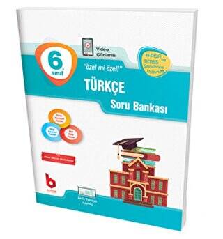 Basamak Yayınları 6. Sınıf Türkçe Soru Bankası - 1