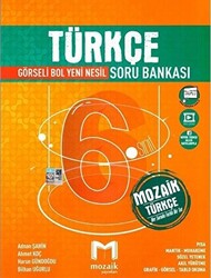 Mozaik Yayınları 6. Sınıf Türkçe Soru Bankası - 1