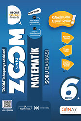 Günay Yayınları 6. Sınıf Zoom Serisi Matematik Soru Bankası - 1