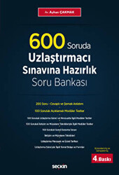 Seçkin Yayıncılık 600 Soruda Uzlaştırmacı Sınavına Hazırlık Soru Bankası - 1